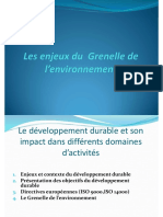 Les Enjeux Du Développement Durable