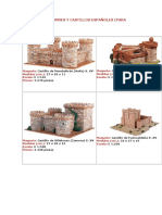 Maquetas de Torres y Castillos EspaÑoles