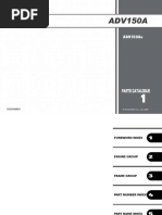 Honda ADV 160 Parts Catalogue 2022 | PDF | Bracket | Transport