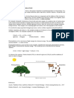 Oxidation Reduction Reaction