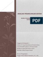 Analisis Perancangan Sistem Kelompok 1 Waterfall