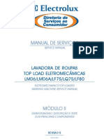 Electrolux LM-06 - LM06A - LF75 - LQ75 - LF80 - Manual de Serviços