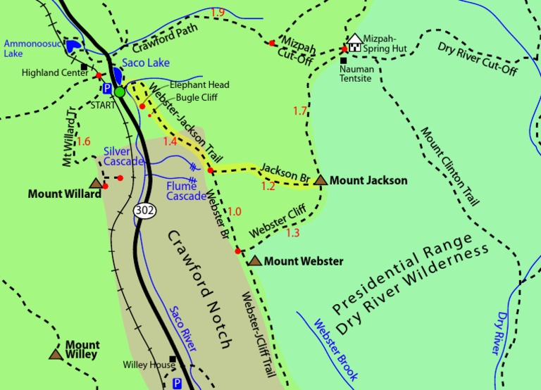 Mount Jackson Trail Map PDF