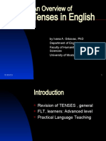 Tenses in English