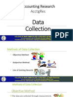 Accounting Research Acctgres: Data Collection