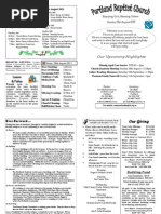 PBC Bulletin - August 21