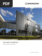 Brochure - Facade Cladding - Rheinzink - 2020