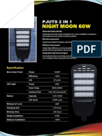 PJUTS 2in1 Night Moon 4 Strip 120wp 60w - Polos