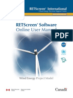 Retscreen User Manual