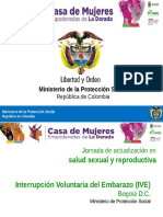 Situación Interrupción Voluntaria Del Embarazo Colombia