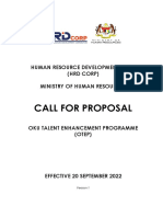 Call For Proposal OTEP