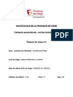 Rapport de STAGE AVC (N°2)