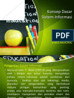 Konsep Dasar Sistem Informasi