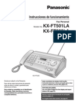 Kx-Ft501la SP