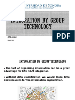 Integration by Group Technology