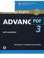 Advanced 3 Answer Keys With Book