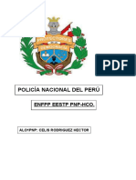 Policía Nacional del Perú - ENFPP EESTP PNP-HCO