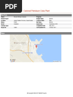 Modern Mining Company - Calcined Petroleum Coke Plant - FEED STAGE
