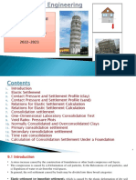 Chapter Nine Compressibility of Soil Lecturer Dr. Mo'men Ayasrah 2022-2023