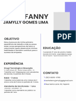 Esthefanny busca primeira experiência