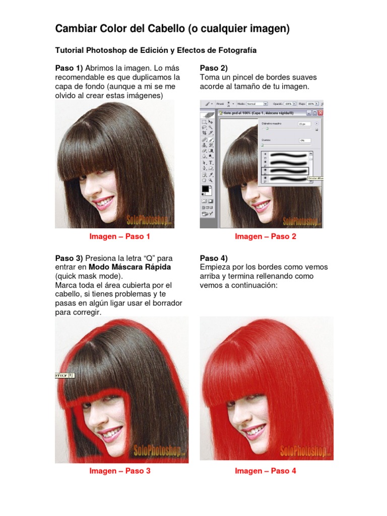 Cambiar El Color De Pelo U Objetos