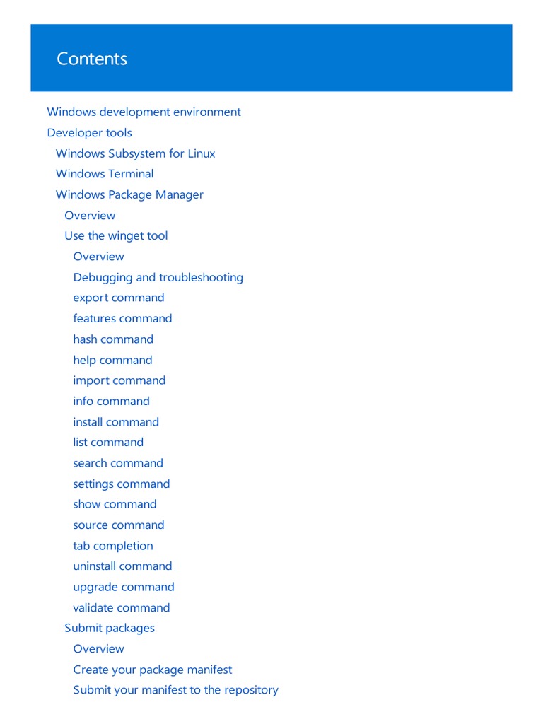 Windows Development Environment PDF Microsoft Windows Windows 10