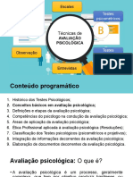 Aula 02 - Técnicas de Avaliação Psicológica