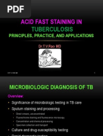 Acid Fast Staining For TB