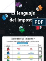 Sa L 359 Powerpoint El Lenguaje Del Impostor - Ver - 2