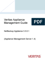 Appliance Management Guide NetBackupAppliance 3301