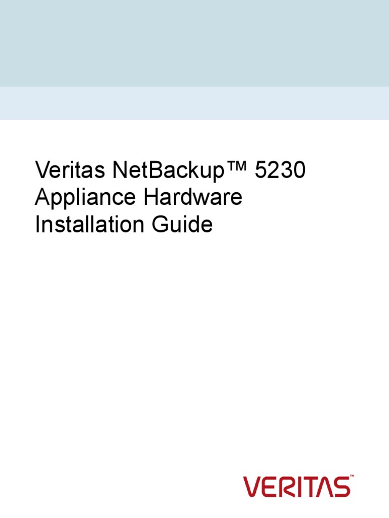 NetBackup 5230 Appliance Hardware Installation Guide PDF Power
