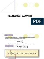 Relaciones Binarias