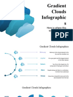 Gradient Clouds Infographics by Slidesgo