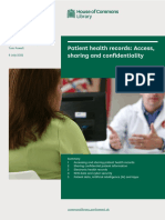 EMR - Access, Sharing and Confidentiality