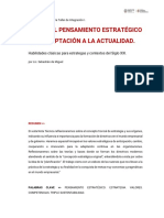 Tdi #2022 - Nt2. El "ABC" Del Pensamiento Estratégico y Su Adaptación A La Actualidad