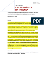 Tdi #2022 - Nt3. Planificación Estratégica e Inteligencia Económica