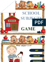 Game School Subjects 1