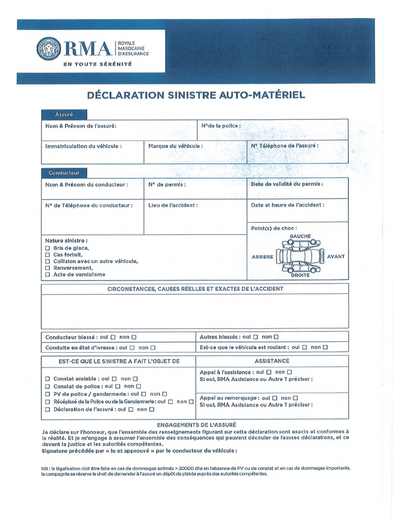 Indemnisation Sinistre Auto Sans Reparation