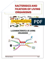 CH-1 IGCSE Characteristics and Classification of Living Organisms