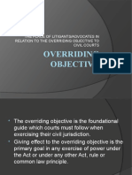 Lecture 4 - Overriding Objective