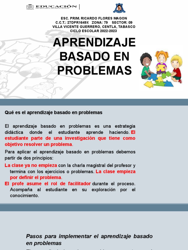 Aprendizaje Basado en Problemas en Educación | PDF | Crecimiento ...