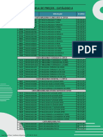 Catálogo 4 - Tabela de Preços - 30-03-22