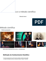Ciência e método científico: observação, hipótese e experimentação