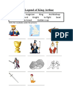 King Arthur Vocabulary Worksheet Templates Layouts - 103549