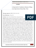 An Augmented Reality Framework For Visualization of Internet of Things Data For Process Supervision in Factory Shop - Floor