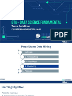 Clustering Dan Evaluasi