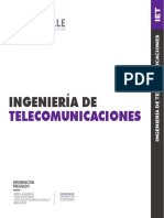 Ingeniería De: Telecomunicaciones