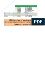 Excel Atividade 3 Formulas