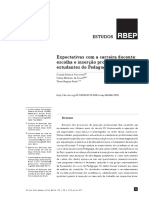 Expectativas Com A Carreira Docente: Escolha e Inserção Profissional de Estudantes de Pedagogia