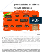 Residuos Agroindustriales en México - Fuentes de Nuevos Productos - Jorge Damino